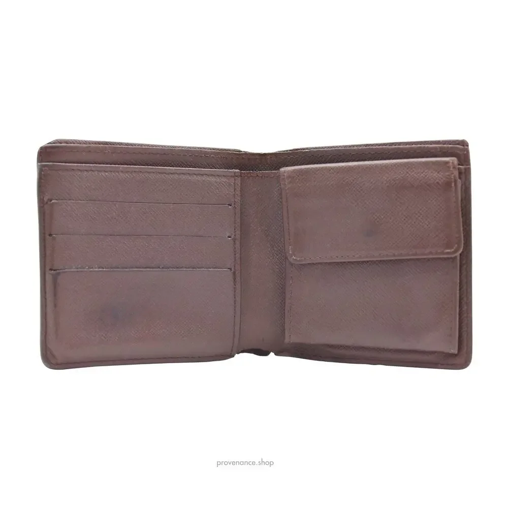 🔴 Louis Vuitton Marco Wallet - Damier Ebene